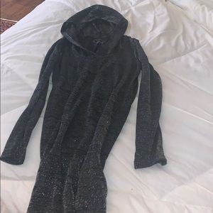 Long sleeve hoodie top